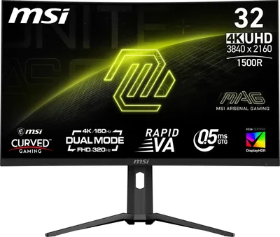 MSI MAG 321CUPDF Computermonitor 80 cm (31,5") 3840 x 2160 Pixel 4K Ultra HD LCD Schwarz