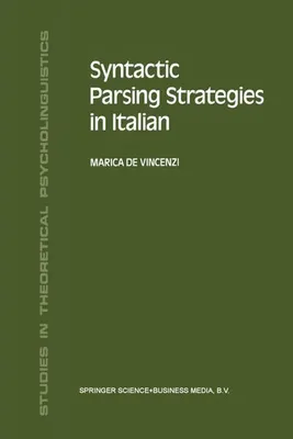 Obrázok produktu pre Syntactic Parsing Strategies in Italian