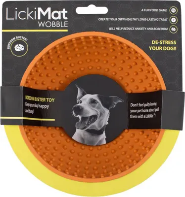 Obrázok produktu pre LickiMat Miska z kaučuku 8x16,5cm oranžová