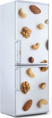 Produktbild von Magnete Dekorative - 60 cm x 180 cm - Küche Magnetmatte Kühlschrankmagnete - Nüsse Motive