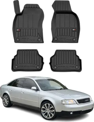 Zdjęcie produktu dla 1997-2004 Audi A6 C5 Limo Avant dywaniki podłogowe TPE czarne 4 szt