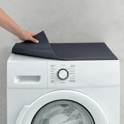 Produktbild von Waschmaschinen-Auflage rutschfest schwarz 60x60 cm