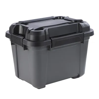 Produktbild von Kreher® Bunker Tough Aufbewahrungsbox 18L - extrem robuste IP67 Box aus recyceltem Kunststoff - Wasserdicht - ideal für Camping, Keller, Werkstatt