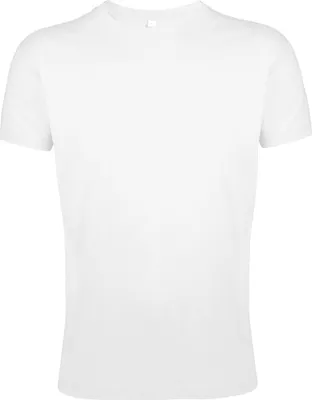 Produktbild von SOLS Herren Regent Slim Fit T-Shirt, Kurzarm PC506 (2XL) (Weiß)