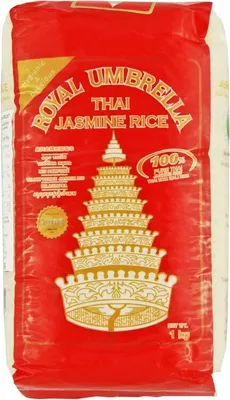 Produktbild von ROYAL UMBRELLA Thai Jasmin Reis 1kg | Thai Hom Mali Jasmine Rice