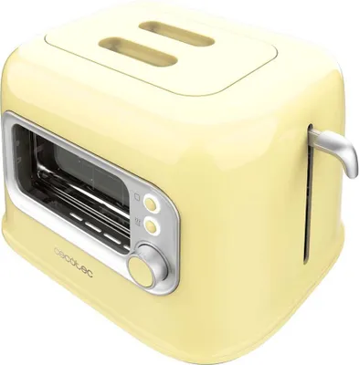Produktbild von Cecotec Retrovision Yellow Toaster Gelb One Size / EU Plug Gelb One Size