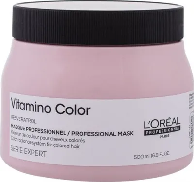 Obrázek produktu pro Série Expert maska na vlasy Vitamino Color Resveratrol pro ženy 500 - L'Oréal Professionnel