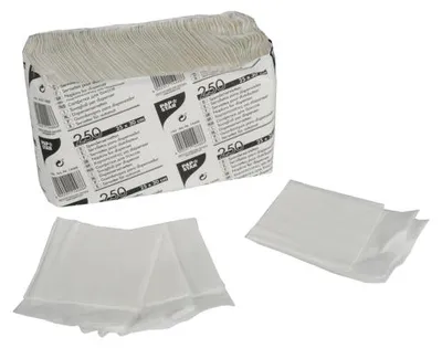 Produktbild von 16000x Spenderservietten, weiss 1-lagig 25 x 30 cm