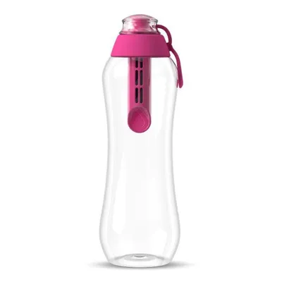 Image de Bouteille filtrante Dafi SOFT, 0,5 litre, couleur rouge, avec filtre à charbon actif