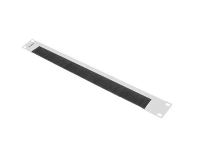 Produktbild von Lanberg Brstenplatte fr 19" Rack grau (AK-1103-S)