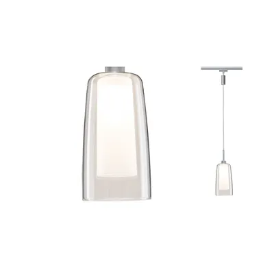 Zdjęcie produktu dla Paulmann 949.98, Halogen montowany do szyny, GU10, 1 szt., LED, 2700 K, Chrom