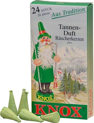 Image de Accessoires KNOX Cônes d'encens senteur sapin (24) NOUVEAU