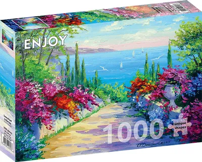 Zdjęcie produktu dla Puzzle 1000 elementów Enjoy – Słoneczna droga nad morze