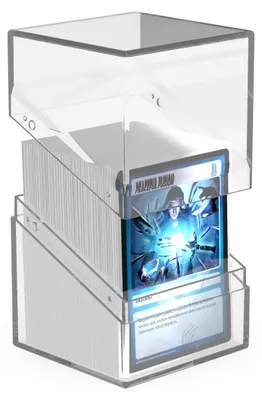 Obrázek produktu pro Krabička na karty Ultimate Guard - Boulder Deck Case Clear Transparent (100+)