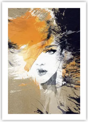 Produktbild von Poster - Poster ohne Rahmen - Abstraktion Frau - 50x70 cm - Wand Bild - Wanddeko - Wandbilder - Kunstposter - Wandposter - Bilder - Kunstdruck - Wanddekoration - Wandbild - P2XPA50x70-3656