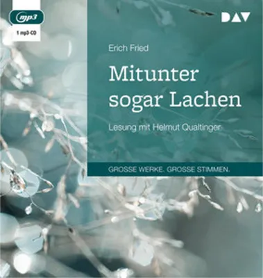 Immagine prodotto di A volte, persino risate: Lettura con Helmut Qualtinger (1 CD audio in formato MP3)