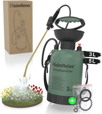 Produktbild von Famanu Drucksprüher 3 Liter - Ideal für Pflanzen und Gartenpflege