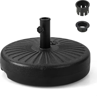 Produktbild von COSTWAY Sonnenschirmständer befüllbar, Schirmständer für Schirmstangen von 38/48 mm, Ø50 cm Marktschirmständer Sonnenschirm Ständer für Garten, Balkon
