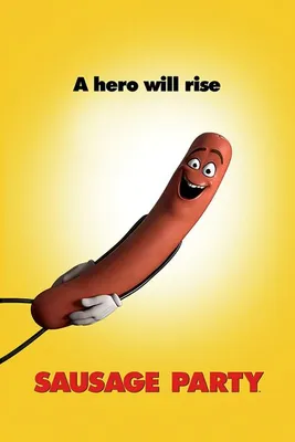 Productafbeelding van Sausage Party - Een held - 61x91,5 cm - Poster