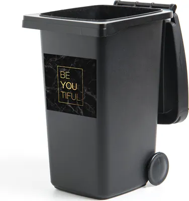 Produktbild von MuchoWow® - Abfall-Aufkleber - Container - für Abfallcontainer