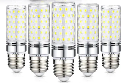 Produktbild von E27 LED Lampe, 6 Stück E27 LED Kaltweiss 6000K, Extra Hell 16W 1600LM Glühbirne, Ersetzt 150W Leuchtmittel, Maiskolben LED E27 Energiespar Lampe