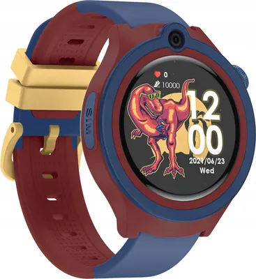 Produktbild von Bemi Linko2 4G LTE GPS LBS Herzfrequenzthermometer Blaue Smartwatch für Kinder