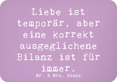 Produktbild von Mr. & Mrs. Panda magnet Spruch Buchhalter Weisheit - Lavendeltraum - Geschenk, Notizhalter, rechteckmagnet, Kühlschrankmagnet, Berufe, kreative Geschenke, Rechnungswesen
