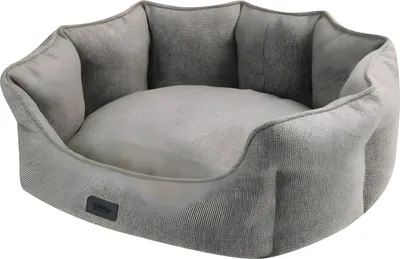 Produktbild von Nobby Hundebett Anda oval beige, Maße: 86 x 70 x 24 cm