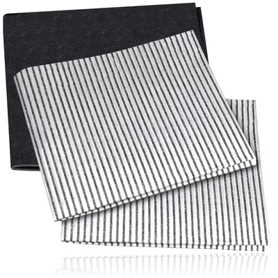 Kohlefilter Kit für Dunstabzugshaube, 2x Fettfilter + 1x Kohlefilter