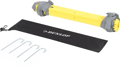 Produktbild von Dunlop Fitness-Set Koordinationsleiter - Trainingsleiter - 4 Meter - Verstellbar - Erweiterbar - mit Zeltheringen und Aufbewahrungstasche
