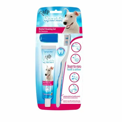 Produktbild von AFP Zahnpflege-Set Sparkles Combo Pack Erdnusskäsegeschmack