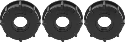 Produktbild von 3 Stück IBC-Tankanschluss Grobgewinde Schlauchablaufadapter Kunststoffanschluss 60 mm Innendurchmesser G3/4