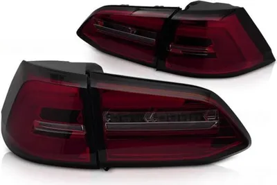 Produktbild von Voll LED Lightbar Rückleuchten für VW Golf 7 Variant Facelift 17-20 Rot/Smoke
