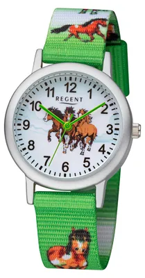 Produktbild von REGENT Kinderuhr F1363 Aluminium Quarzwerk