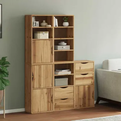 Obrázek produktu pro vidaXL Boční skříňky 5 ks. ODDA 40x24x79 cm z masivního borovicového dřeva