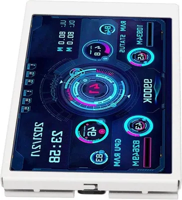 Obrázok produktu pre Počítačový displej teploty, 3,5 palca, biely