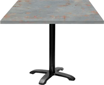 Produktbild von Tisch 90 x 90 cm – Modell Bazila in Rostgrau