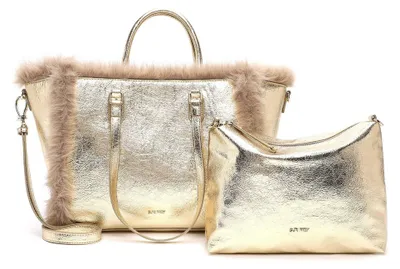 Immagine prodotto di SURI FREY borsa shopper borsa a tracolla Chessy Cityshopper Lightgold dorato