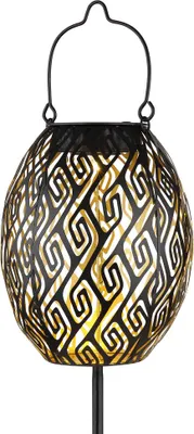 Produktbild von GLOBO 36745 Solarleuchte Metall schwarz matt, LED