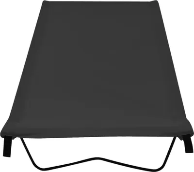 Produktbild von vidaXL Campingbett 180x60x19 cm Oxford-Gewebe und Stahl Schwarz