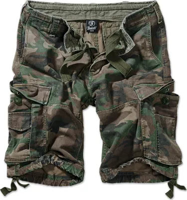 Produktbild von Vintage Cargo šortky olivová kamufláž xl
