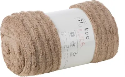 Immagine prodotto di Morbida coperta jacquard KLISA 150X200 beige