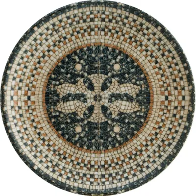 Produktbild von Mesopotamia Mosaic Black Gourmet Teller flach 19cm - 12 Stück