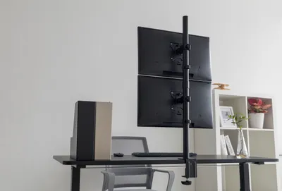 Produktbild von Dual LED Monitor Tischständer bis 32 Zoll VESA 75 100 Halterungsprofi Office-03V