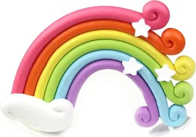 Produktbild von Regenbogen-Kuchenaufsatz-Dekoration