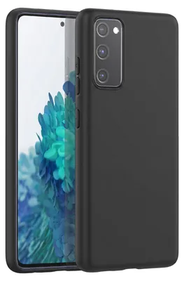 Produktbild von Mayaxess, Schutzhülle für Galaxy S20 FE aus weichem Silikon Stoßfest, Schwarz