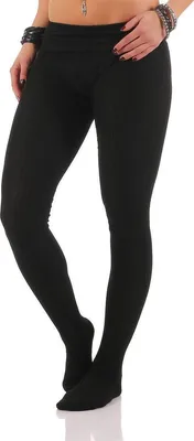 Produktbild von Damen Strumpfhosen Strümpfe Hose Socken; Schwarz 36/38