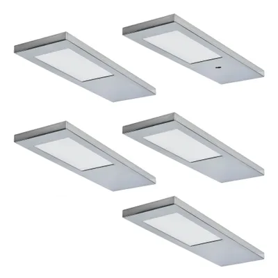 Produktbild von LED Unterbauleuchte Küche 5x3,5 W, Küchenleuchte Ella, Senorschalter