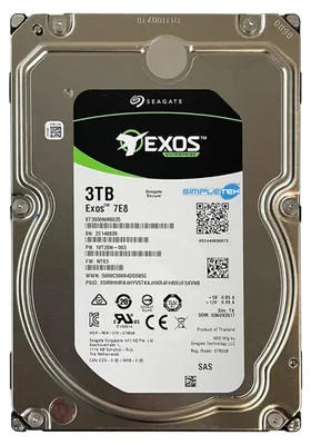 Produktbild von Seagate Enterprise ST3000NM0035, 3 TB, 7200 RPM, 128 MB, 3.5", SAS