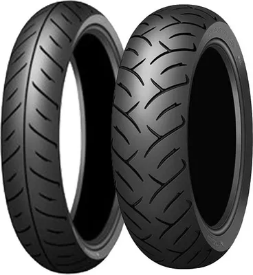 Obrázok produktu pre Pár pneumatík DUNLOP 130/60-19 61H D254 + 180/55-17 73H D256